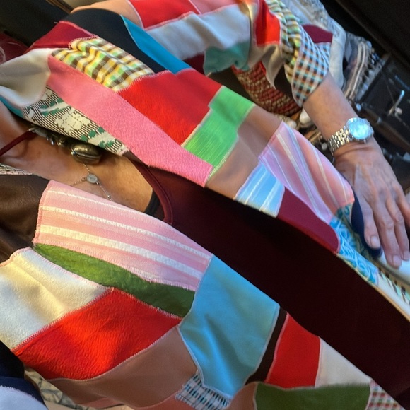 Vintage 1970s patch worn jacket - Picture 5 of 5